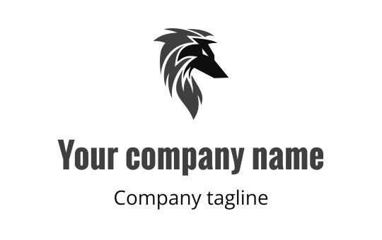 Dog-walking logo
