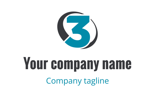 Number logo