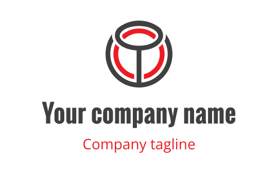 T logo