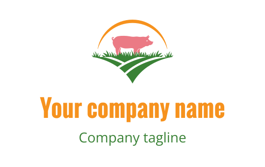 Farm animals logo