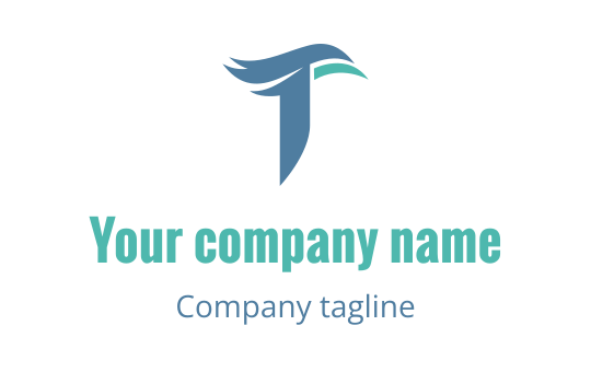 T logo