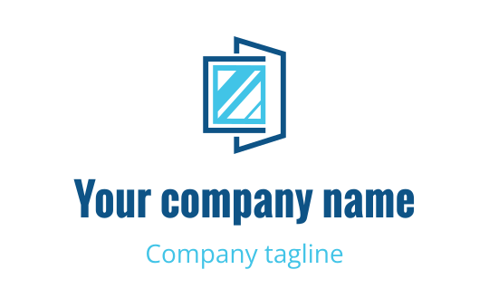 Glass logo