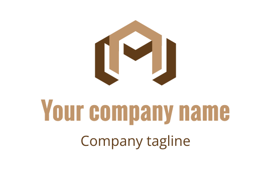 M logo