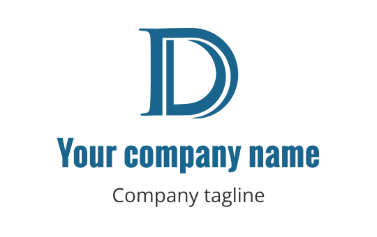 D logo