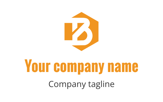 B logo