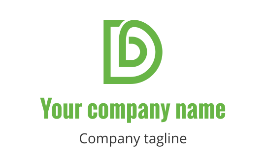 D logo