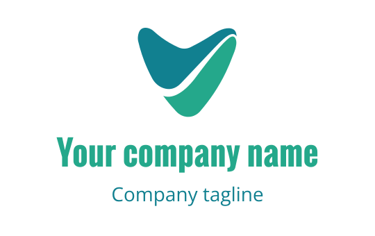 V logo
