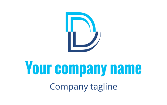 D logo