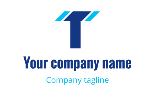 T logo