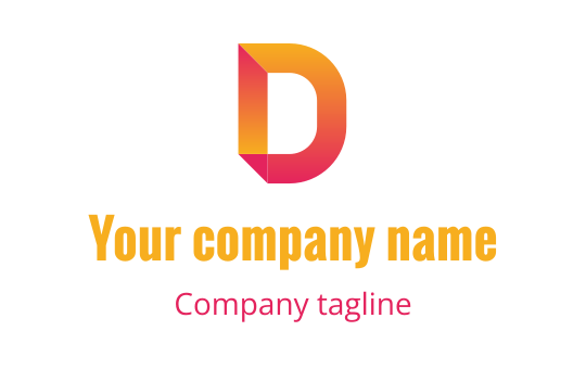D logo