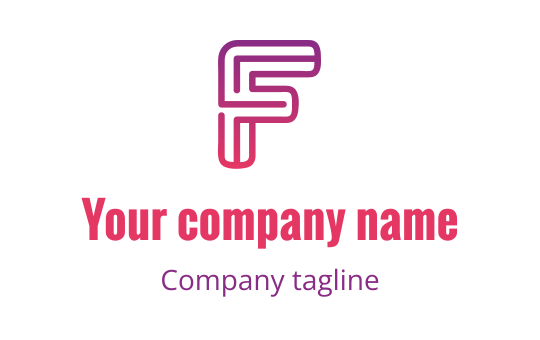 F logo