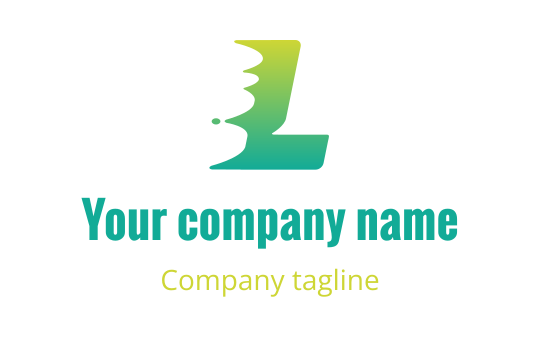 L logo