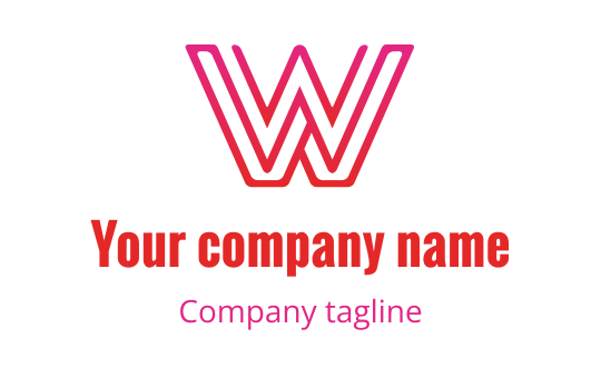 W logo