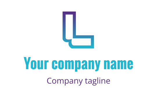 L logo