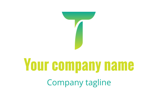 T logo