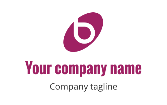B logo