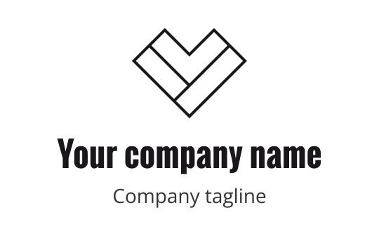 V logo