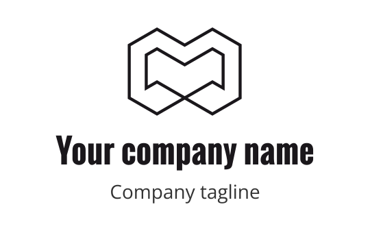 M logo