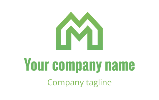 M logo