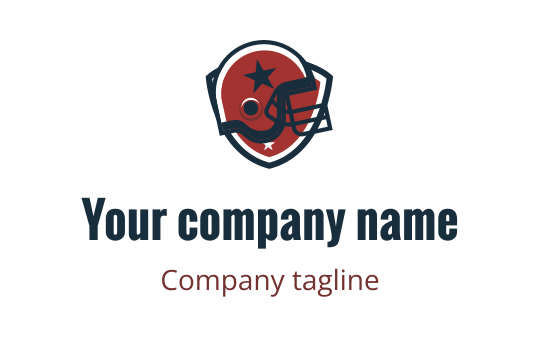 American football logo