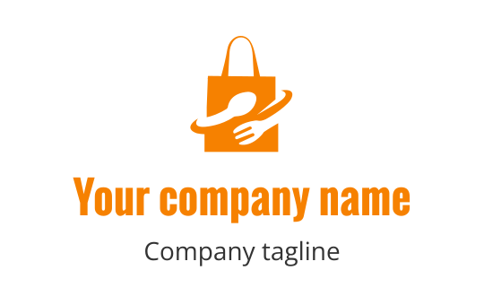 Food delivery logo