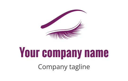 Eyelashes logo