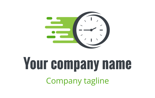 Running logo