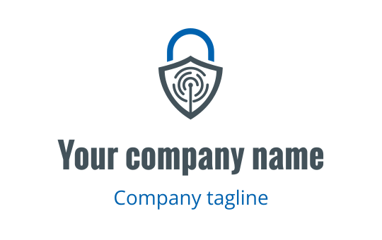 Cyber security logo