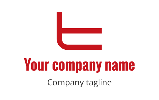 T logo