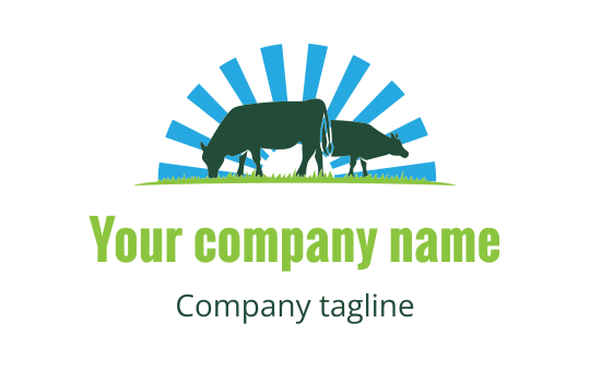 Farm animals logo