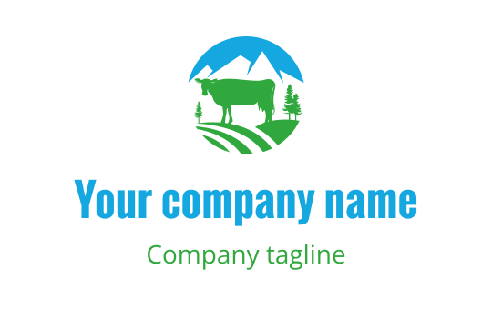 Farm animals logo