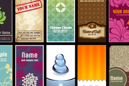 Free business card design system
