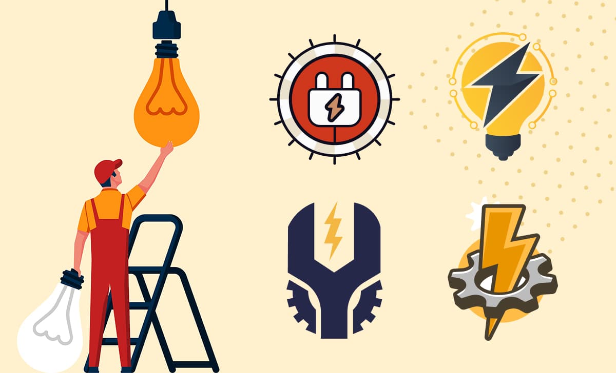 10 Creative Electrician Logo Ideas and How to Design Your Own