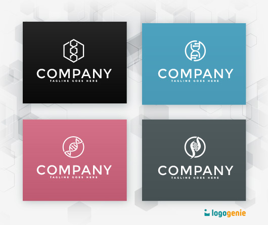 DNA logo templates