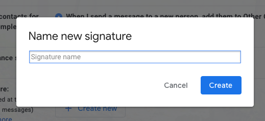 How to create an email signature with Gmail