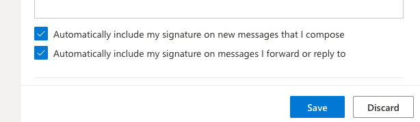 How to create an email signature with Outlook