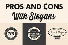 The Pros and Cons of Using a Slogan in Your Logo
