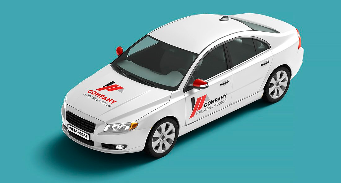 Logo on your company car