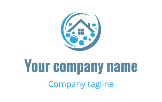 Blue logo