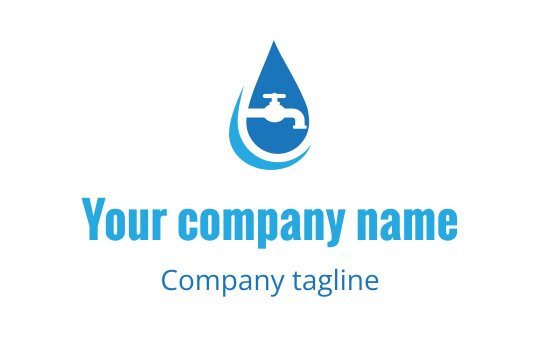 Drop logo