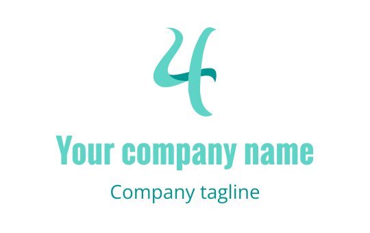 Number logo