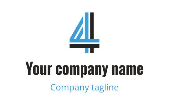 Number logo
