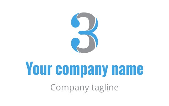 Number logo
