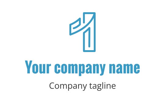 Number logo