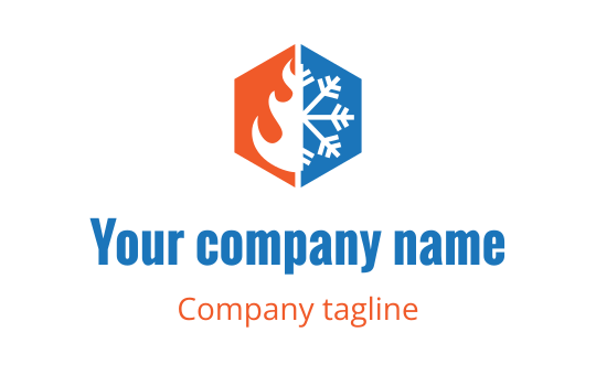 Heating logo