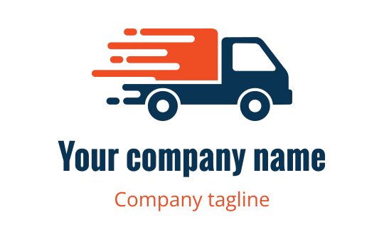 Food delivery logo