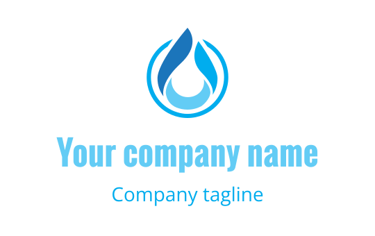 Blue logo
