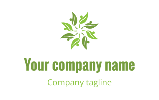 Floral logo