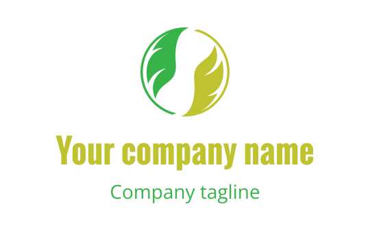 Green house logo