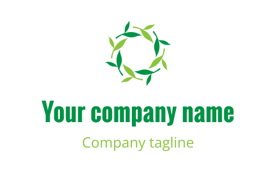 Green house logo